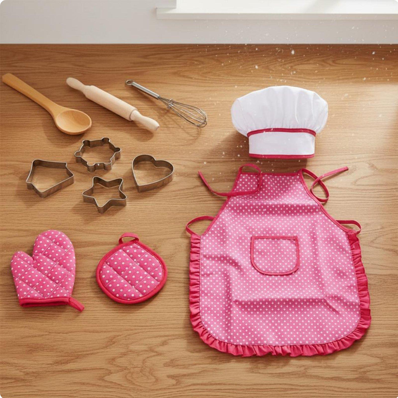 Pretend Play Kitchen Set for K - Kitchen Kids Baking Set ulasan dan harga