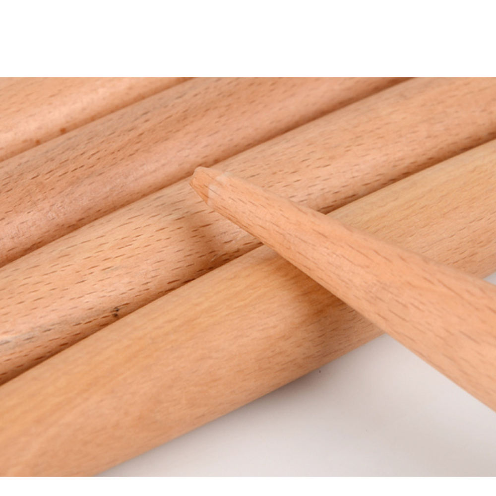 Wooden Rolling Pin Pointed Dou - Kitchen Roller Baking ulasan dan harga