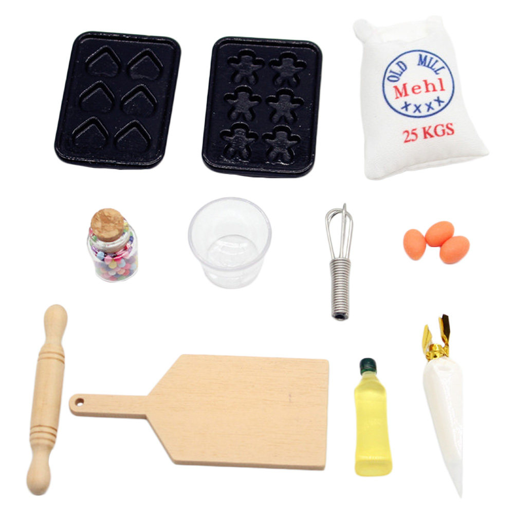 Realistic Mini Baking Pan Set  - Kitchen Kids Baking Set ulasan dan harga