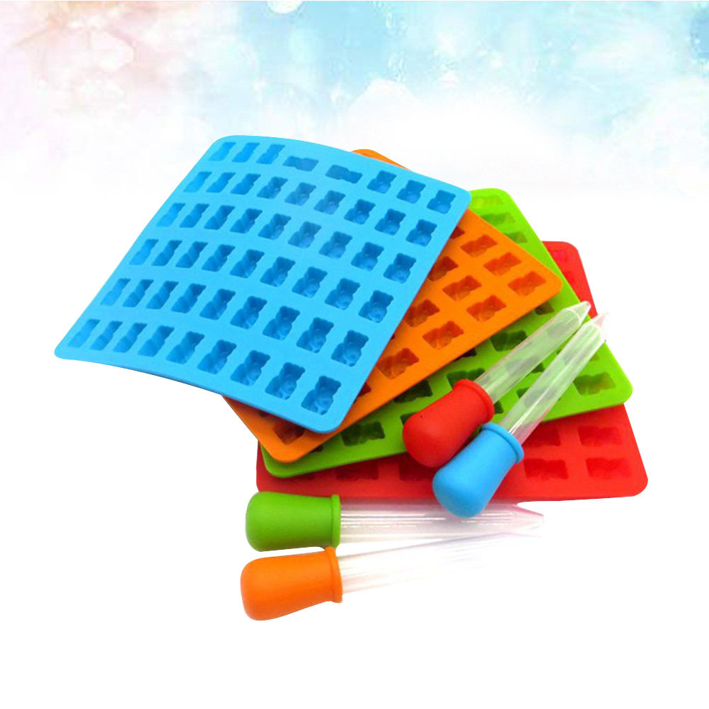 4 set 53 Cavities Bear-Shaped  - Baking Kitchen Set ulasan dan harga