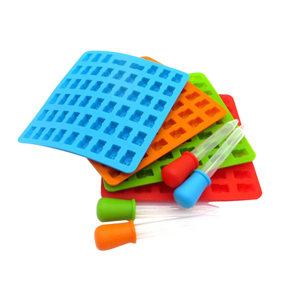 4 set 53 Cavities Bear-Shaped  - Baking Kitchen Set ulasan dan harga