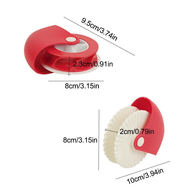 1PC Kitchen Tools Pastry Cutti - Kitchen Roller Baking ulasan dan harga
