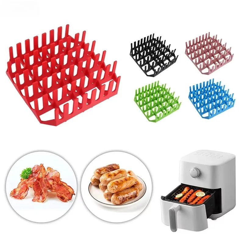 3Pcs Square Air Fryer Silicone - Baking Kitchen Set ulasan dan harga