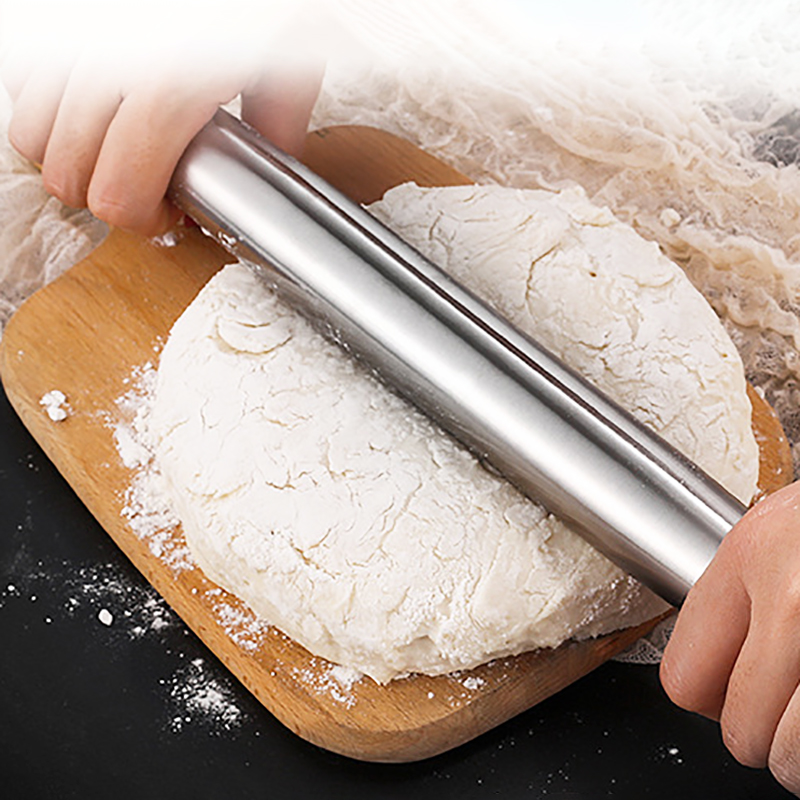 304 Stainless Steel Non-stick  - Kitchen Roller Baking ulasan dan harga