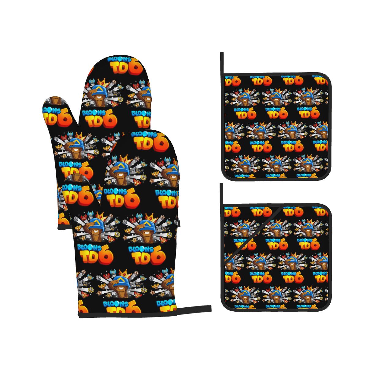 Bloons Td 6 For Kids Oven Mitt - Kitchen Kids Baking Set ulasan dan harga